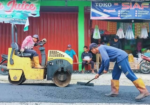 Ruas Jalan Nasional Menuju Padang Diperbaiki