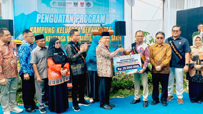 Bank Nagari Berkolaborasi dengan UNP dan BKKBN Wujudkan Kampung Berkualitas di Padang
