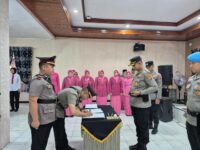 Kapolres Padang Panjang Pimpin Sertijab Wakapolres dan Kasat Lantas