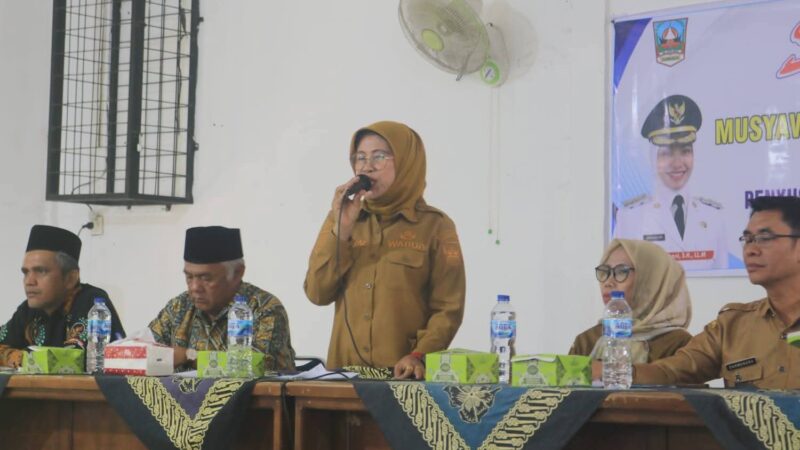 Wabup Dharmasraya Tekankan Pembangunan jadi Prioritas di Musrenbang Nagari Koto Padang