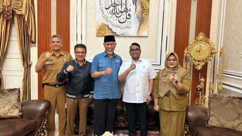 Gubernur Sumbar Terima Audiensi PT MNC Asset Management, Bahas Investasi hingga Solusi Fiskal Daerah