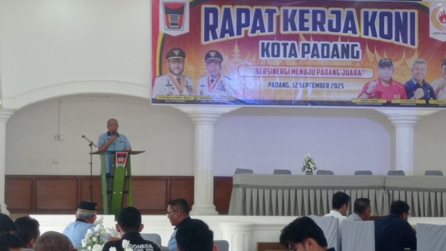 KONI Kota Padang Siapkan Muskot Pilih Ketum Periode 2025-2029