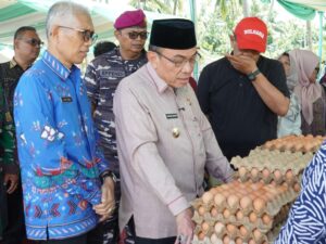 Tinjau GPM di Pasia Nan Tigo, Wawako Padang Serahkan Bantuan Peralatan untuk Nelayan
