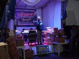 KIM Badunsanak Meriahkan Suasana Malam di Pasar Pusat Padang Panjang