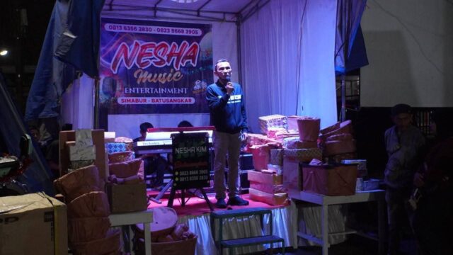 KIM Badunsanak Meriahkan Suasana Malam di Pasar Pusat Padang Panjang