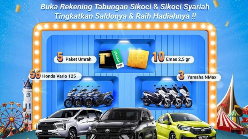 Bank Nagari Luncurkan Gebyar Hadiah Tabungan 2026, Tawarkan 76 Hadiah Menarik