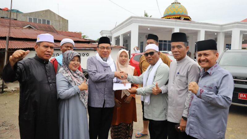 Wawako Padang Resmikan Kelanjutan Pembangunan Masjid Nurul Yaqin Balai Gadang