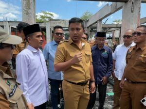 Pemulihan Pasar Payakumbuh Pasca Kebakaran, Wagub Vasko Temui Pedagang