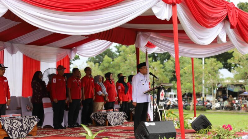 Wawako Maigus Nasir Pimpin Apel Lomba Palang Merah Remaja KSR se-Kota Padang
