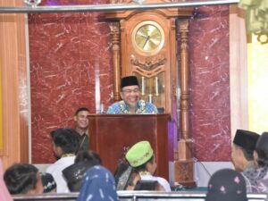 Wawako Maigus Nasir Isi Tausiyah Peringati Maulid Nabi di Kampung Kalawi