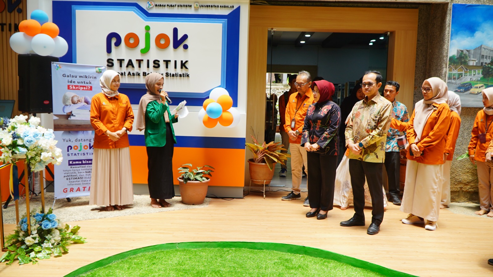 UNAND Bersama BPS Luncurkan Pojok Statistik untuk Tingkatkan Literasi Data