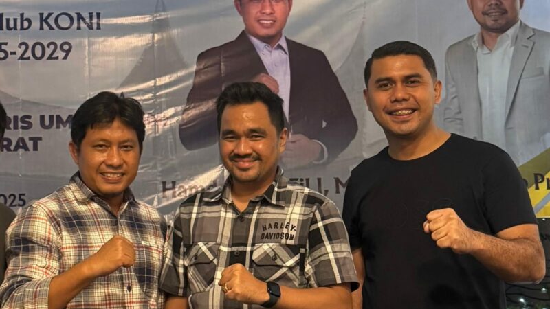 Sempat Maju jadi Kandidat, Defri Nasli Putar Haluan Dukung Hamdanus-Dipo untuk KONI Sumbar