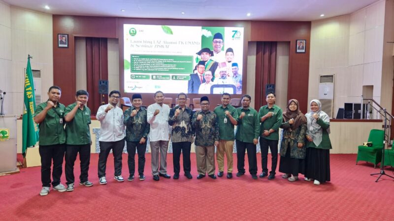 Alumni FK Unand Gelar Seminar Ziswaf dan Luncurkan LAZ