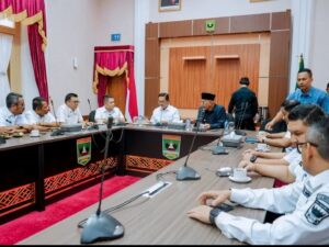 Audiensi dengan Gubernur Sumbar, Pemkab Solsel Sampaikan Usulan Program Pembangunan