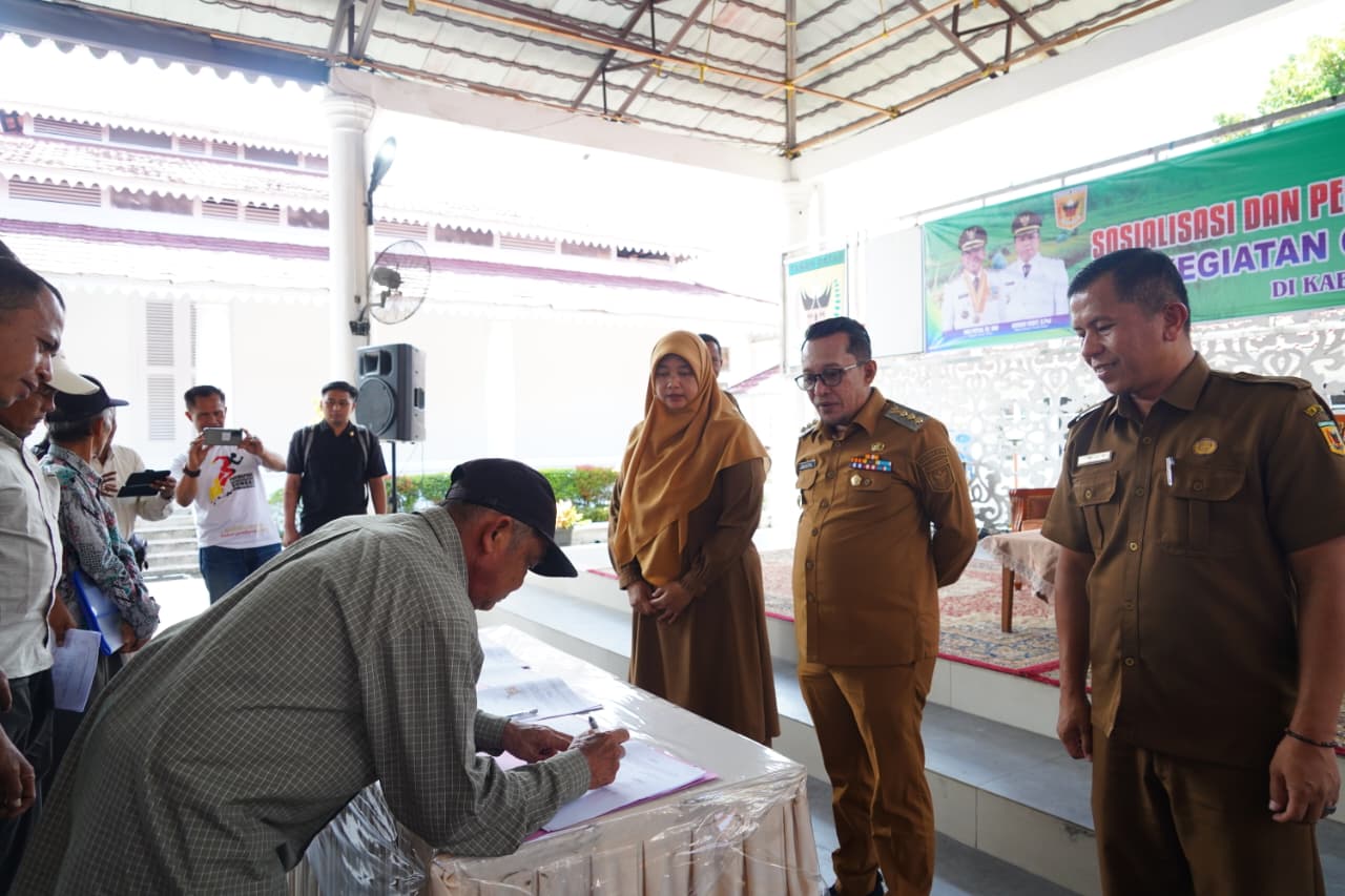 Tanah Datar Dapat Kucuran Dana Rp17 Miliar untuk Optimasi Lahan Sawah