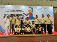 Pesilat Muda Sumbar Juara 1 di Kejurnas Pencak Silat Golongan Remaja 2025