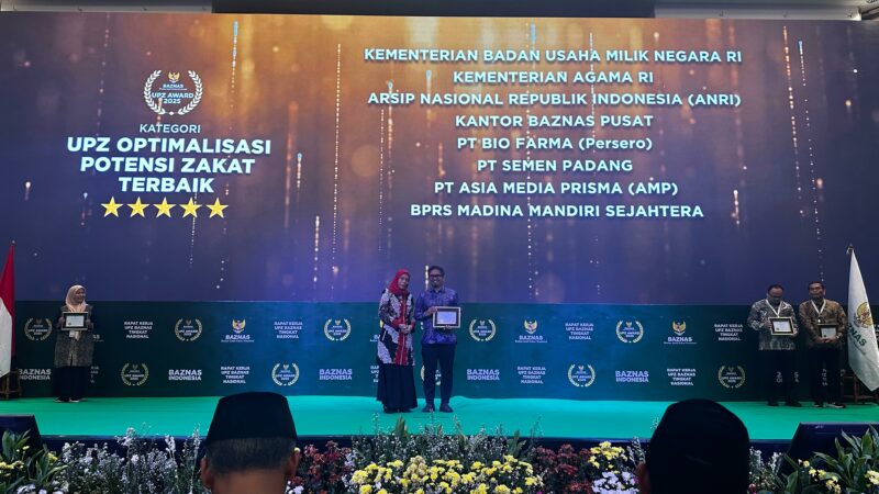 UPZ Awards 2025: UPZ BAZNAS PT Semen Padang Borong 5 Penghargaan