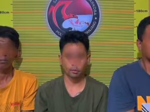 Satres Narkoba Polres Padang Panjang menangkap tiga pelaku penyalahgunaan narkotika jenis sabu pada Selasa (23/9/2025) sekitar