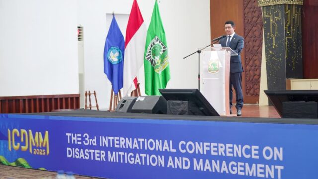 Kepala BNPB Suharyanto dalam Konferensi Internasional Penanggulangan dan Mitigasi Bencana ke-3 atau 3rd ICDMM