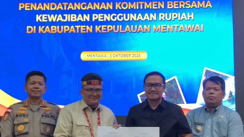 Bank Indonesia Perkuat Kedaulatan Rupiah dan Dukung Infrastruktur Energi di Mentawai