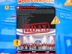 Modus Penipuan Undian, Dirut Bank Nagari Ingatkan Nasabah Waspadai Akun Palsu