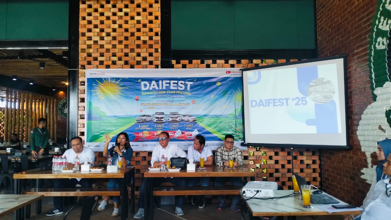 Program DAIFEST 2025: Raih Kesempatan Menangkan 9 Mobil Daihatsu dan Hadiah Eksklusif Akhir Tahun