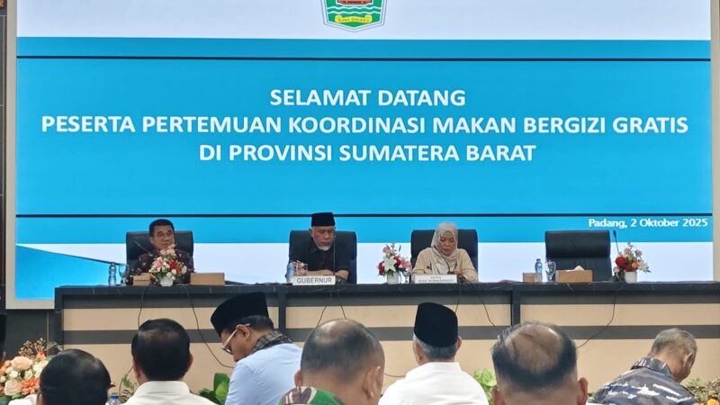 Gubernur Mahyeldi Ingatkan Program MBG Harus jadi Penggerak Ekonomi Nagari