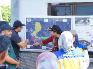 Bupati Annisa Dampingi Anggota DPR Zigo Rolanda Tinjau Proyek Strategis di Dharmasraya