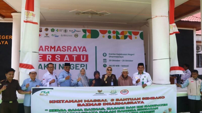 73 Anak Ikuti Khitan Gratis di Kejari Dharmasraya