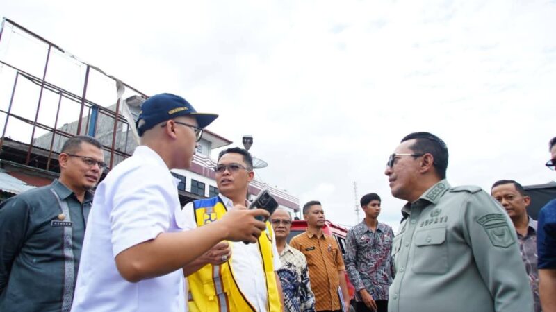 Pemkab Tanah Datar dan Kementerian PU Matangkan Rencana Pembangunan Pasar Batusangkar