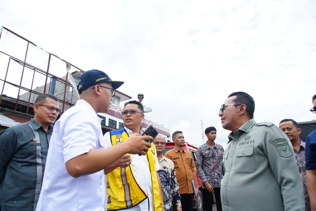 Pemkab Tanah Datar dan Kementerian PU Matangkan Rencana Pembangunan Pasar Batusangkar