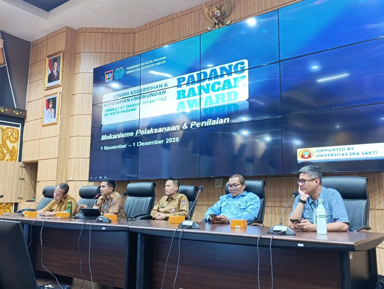 Wujudkan Kota Rancak, Pemko Padang Gelar Lomba Kebersihan Antar RT