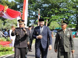 Upacara Peringatan Hari Kesaktian Pancasila di Lapangan Apeksi Balai Kota Padang Khidmat