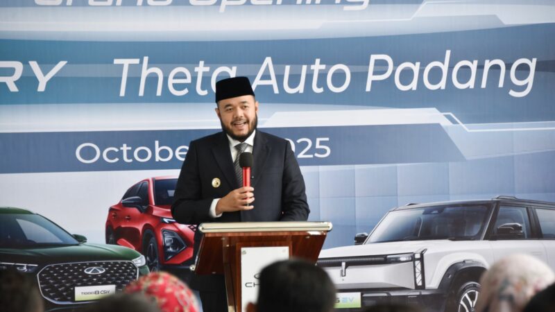 Wako Padang Resmikan Dealer CHERY Brand Otomotif Asal China