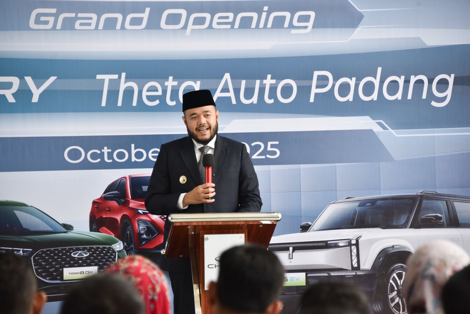 Wako Padang Resmikan Dealer CHERY Brand Otomotif Asal China