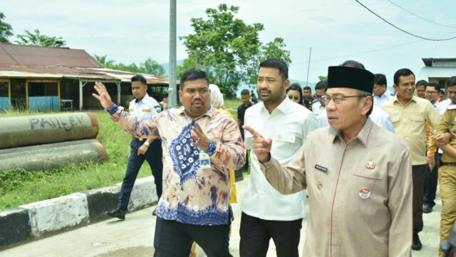 Wawako Padang Dampingi Anggota Komisi V DPR Cek Progres Revitalisasi Pelabuhan Perikanan Bungus