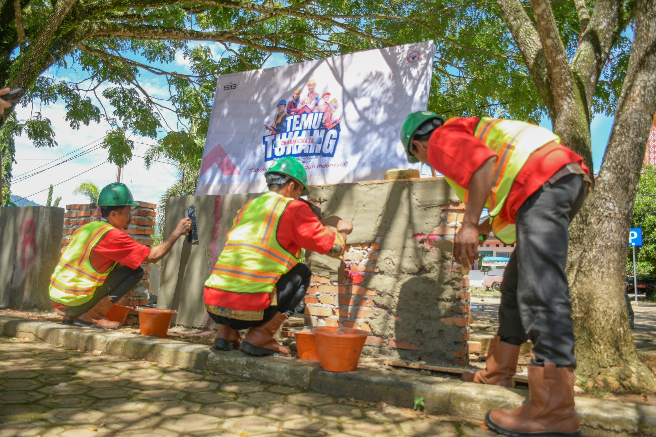 Temu Tukang di Dharmasraya, PT Semen Padang Perkuat Peran 'Jago Bangunan'