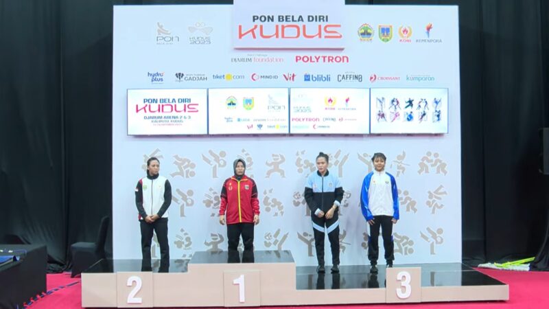 PON Beladiri 2025: Yusma Deswita Sumbang Emas Pertama untuk Sumbar