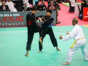 PON Beladiri 2025: 5 Pesilat Sumbar Pastikan Tiket Semifinal