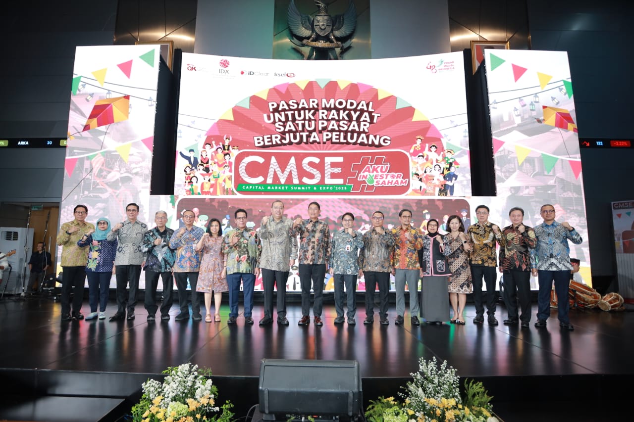 CMSE 2025 Catat Rekor Pengunjung Langsung, Jadi Momentum Literasi Pasar Modal