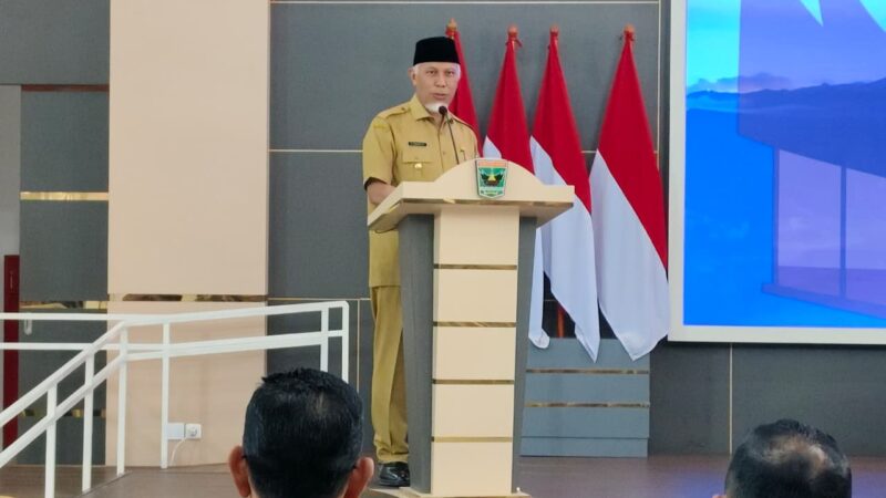 Rakor Perekonomian Sumbar: Gubernur Soroti Sinergi Daerah dan Tantangan Investasi