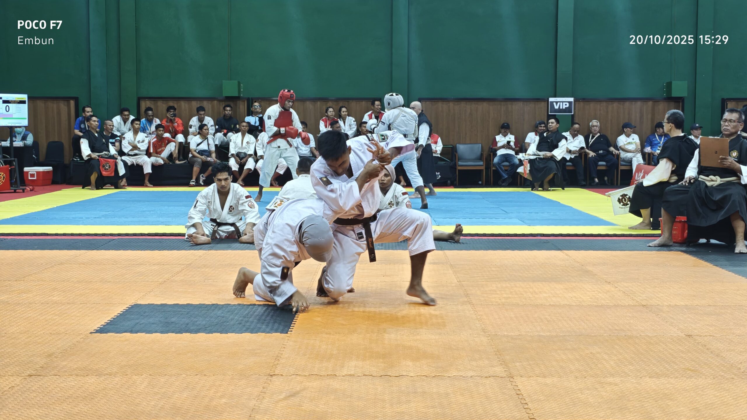 PON Beladiri 2025: 3 Pesilat Sumbar ke Final, 2 Lainnya Pastikan Perunggu