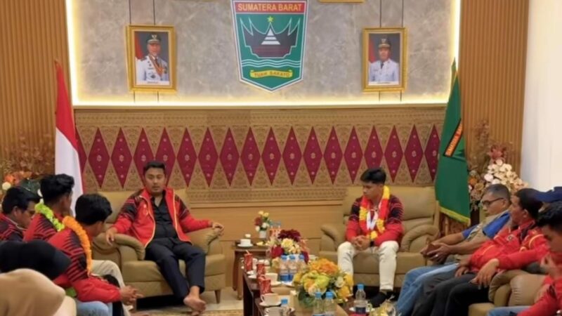 Pencak Silat Sumbar Raih 5 Medali di PON Beladiri 2025, Wagub Apresiasi Perjuangan Atlet