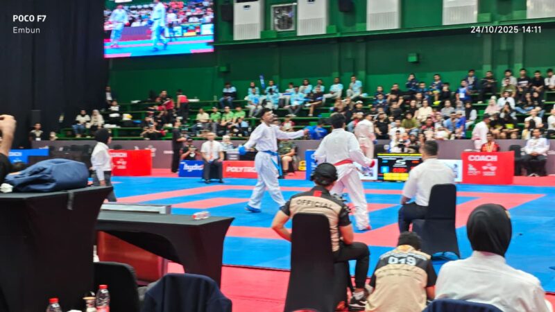 PON Beladiri 2025: Karateka Sumbar Kandas, Harapan Medali pada Nomor Kumite Putri