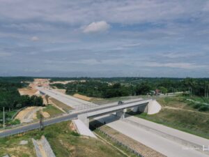 Hutama Karya Catat Progres Fisik Pembangunan Tol Lingkar Pekanbaru 62,3 Persen