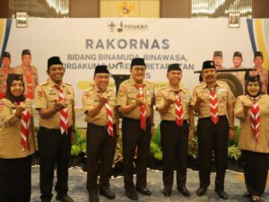 Wawako Padang Ikuti Rakornas Gerakan Pramuka di Balikpapan