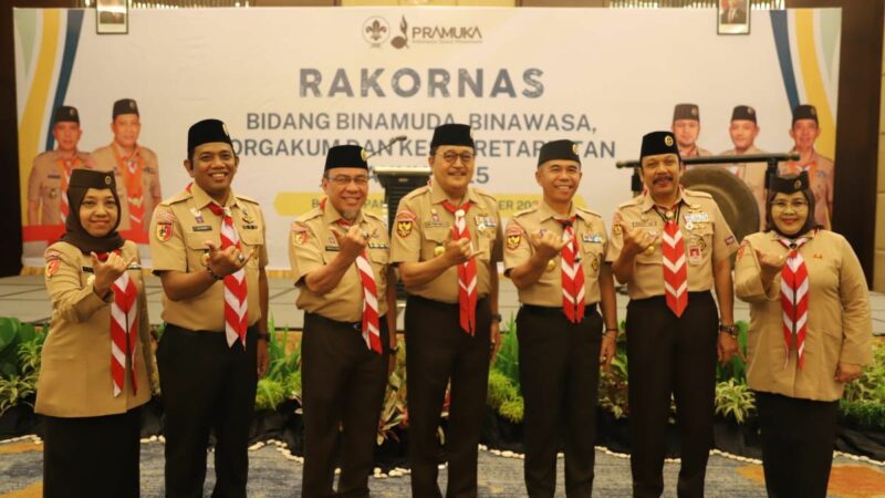 Wawako Padang Ikuti Rakornas Gerakan Pramuka di Balikpapan