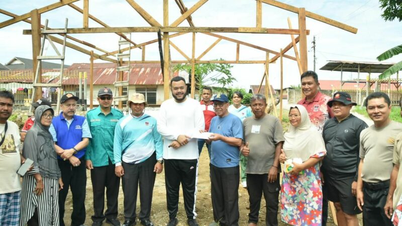 Dibangun Swadaya Masyarakat, Wako Padang Kunjungi Poskamling Gunung Sago