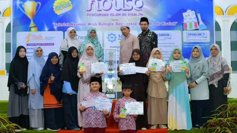 Ribuan Siswa Ikuti Open House Perguruan Islam Ar Risalah Padang