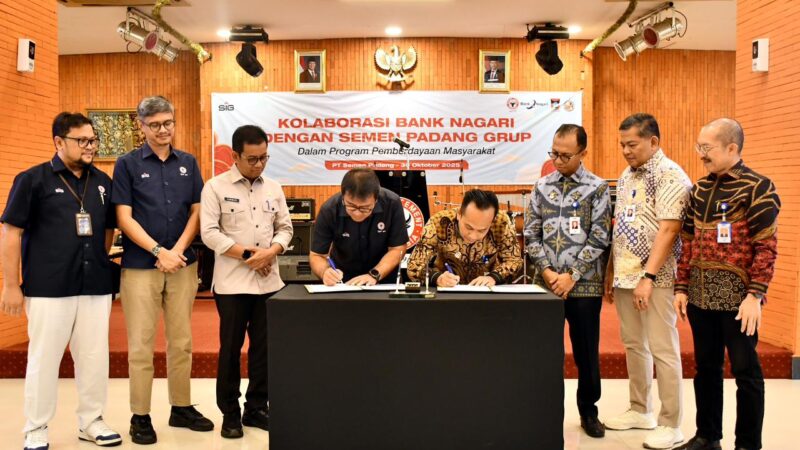 Kolaborasi CSR: PT Semen Padang dan Bank Nagari Dorong Pengelolaan Sampah Berkelanjutan